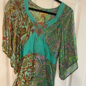 Paisley Print Women's Top